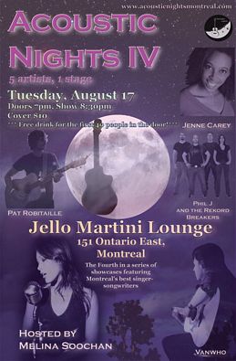 Acoustic Nights 4 Flyer