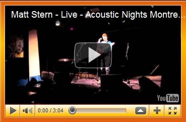 Matt Stern at Acoustic Nights 7